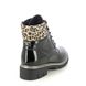 Lotus Lace Up Boots - Black patent - ULB383/42 CHARLESTON ZIP