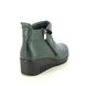 Lotus Wedge Boots - Green - ULB299/91 CORDELIA CERASO