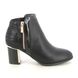 Lotus Heeled Boots - Black - ULB402/30 DANIELLE GREEVE