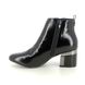 Lotus Heeled Boots - Black patent - ULB418/42 ISSY    STRIPE