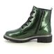 Lotus Biker Boots - Green Patent - ULB350/95 JOJO   DOCSY