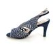 Lotus Heeled Sandals - Navy - ULS262/70 NATALIA AMELIA