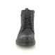 Lotus Lace Up Boots - Black Red - ULB387/38 SAUNDRA TEX