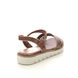 Marco Tozzi Flat Sandals - Tan - 28601/42/392 CENTO