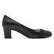 Jana Court Shoes - Black - 22464/41001 ABURA  WIDE