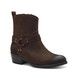 Marco Tozzi Ankle Boots - Brown waxy leather - 25324/43/362 DREMA COWBOY