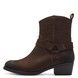 Marco Tozzi Ankle Boots - Brown waxy leather - 25324/43/362 DREMA COWBOY