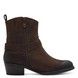 Marco Tozzi Ankle Boots - Brown waxy leather - 25324/43/362 DREMA COWBOY