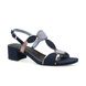 Marco Tozzi Heeled Sandals - Navy Blue - 28230/42/89A HECHO