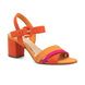 Marco Tozzi Heeled Sandals - Fuchsia Orange - 28323/42/635 PADUCROSS