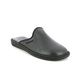 Nordikas Mule Slippers - Dark Grey Leather - 131/04 MENLEAMU