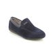 Nordikas Slippers - Navy suede - 1390/ SLIPKAS