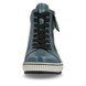 Remonte Hi Tops - Petrol leather - D0777-12 TANALOB TEX ZIP