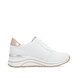 Remonte Trainers - White Rose gold - D0T04-80 RANZIP WEDGE