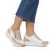 Remonte Trainers - White Beige - D0T01-80 RANZIP WEDGE