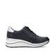 Remonte Trainers - Navy leather - D0T04-14 RANZIP WEDGE