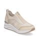 Remonte Trainers - Cream - D0T08-61 RANVIN LO WEDGE