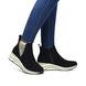 Remonte Chelsea Boots - Black Suede - D0T75-03 RANLEOP WEDGE