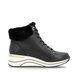 Remonte Hi Tops - Black leather - D0T77-02 RANFU WEDGE TEX