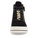 Remonte Hi Tops - Black suede - D1C70-02 DOLLA FLATFORM