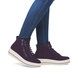 Remonte Hi Tops - Aubergine Suede - D1C70-30 DOLLA FLATFORM