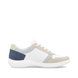 Remonte Lacing Shoes - White Multi - D1E06-81 LIVON ZIP