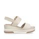 Remonte Wedge Sandals - Beige Light Gold - D1P50-91 FLATFORM WEDGE