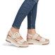 Remonte Wedge Sandals - Beige Light Gold - D1P50-91 FLATFORM WEDGE