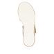 Remonte Wedge Sandals - Beige Light Gold - D1P50-91 FLATFORM WEDGE