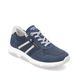 Remonte Lacing Shoes - Blue nubuck - D1S04-14 MUNZO LO ZIP