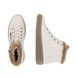 Remonte Hi Tops - Off White - D1T72-60 DURLOFU ZIP TEX