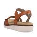 Remonte Comfortable Sandals - Tan Leather - D2049-22 MARIGO