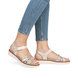 Remonte Flat Sandals - Light Gold - D2058-90 MARISA