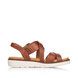 Remonte Flat Sandals - Tan Leather - D2060-24 MARISTRAPS