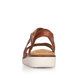 Remonte Flat Sandals - Tan Leather - D2060-24 MARISTRAPS