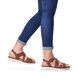 Remonte Flat Sandals - Tan Leather - D2060-24 MARISTRAPS