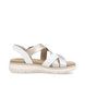 Remonte Comfortable Sandals - White Metallic - D2K53-91 BARIMARILA