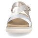 Remonte Comfortable Sandals - White Metallic - D2K53-91 BARIMARILA