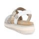 Remonte Comfortable Sandals - White Metallic - D2K53-91 BARIMARILA