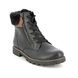 Remonte Lace Up Boots - Black leather - D8463-01 BRAND SHEARLING