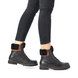 Remonte Lace Up Boots - Black leather - D8463-01 BRAND SHEARLING