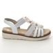 Remonte Comfortable Sandals - White - D2047-80 MARIBEAD