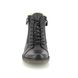 Remonte Lace Up Boots - Black leather - D4372-01 PEESIENNA TEX