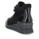 Remonte Hi Tops - Black patent suede - R0773-04 LUNAHI ZIP