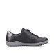 Remonte Lacing Shoes - Black leather - R1402-06 ZIGZIP 85 TEX