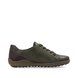 Remonte Lacing Shoes - Khaki Leather - R1439-52 ZIGPATCH TEX