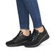 Remonte Lacing Shoes - Black suede - D2401-02 REA    ZIP