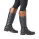 Remonte Knee-high Boots - Black leather - R6581-02 INDAH TEX