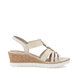 Remonte Wedge Sandals - Beige Light Gold - R6264-91 HYFAWN