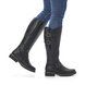 Remonte Knee-high Boots - Black - R6590-01 INDAH SHEARLING
